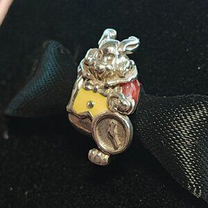 Authentic Pandora Disney White Rabbit Charm 791898ENMX Retired